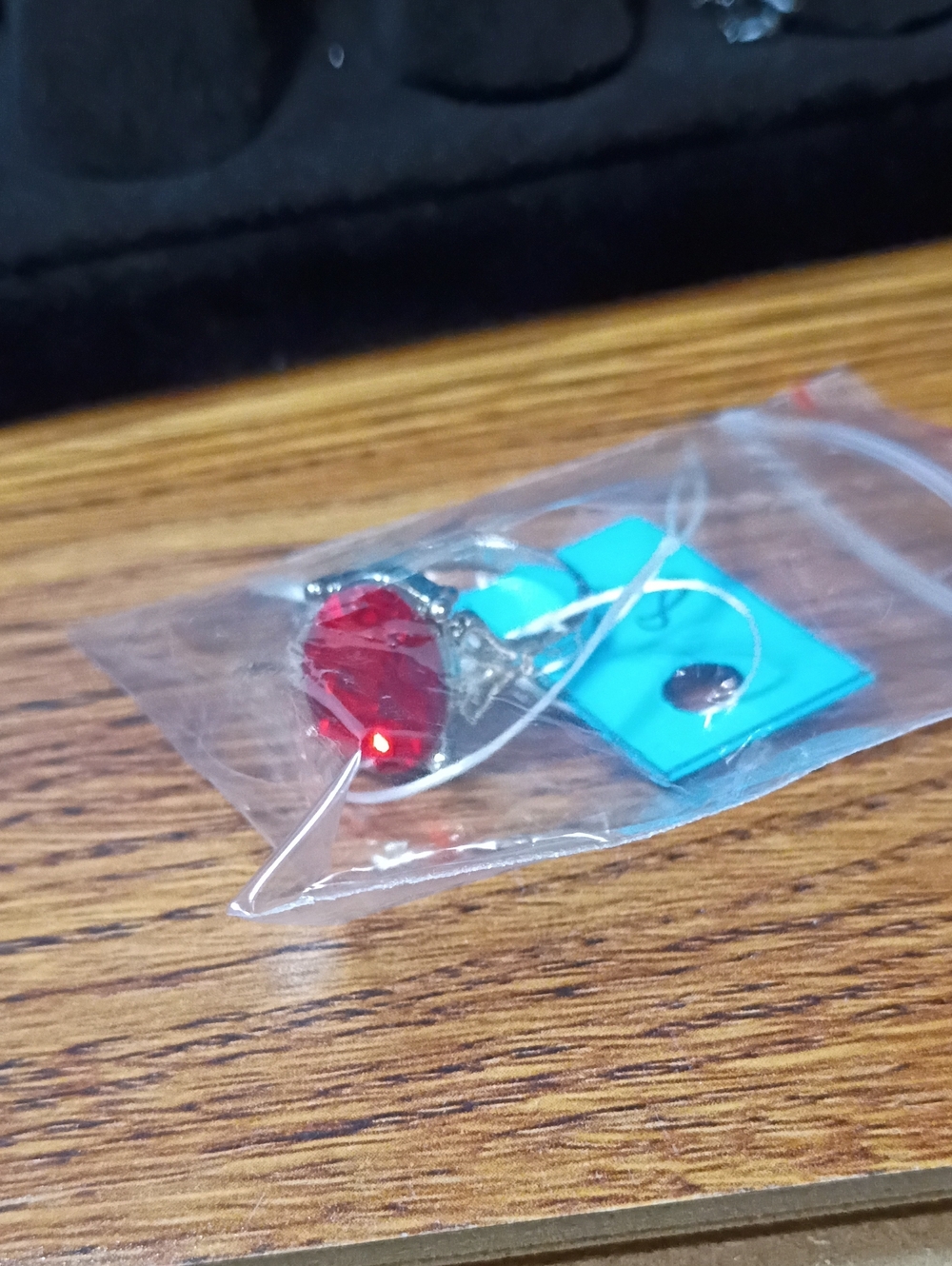 Red Crystal Ring